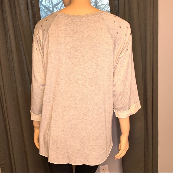 Democracy Loose Fit Flowy T-Shirt Size Large - Picture 4 of 10